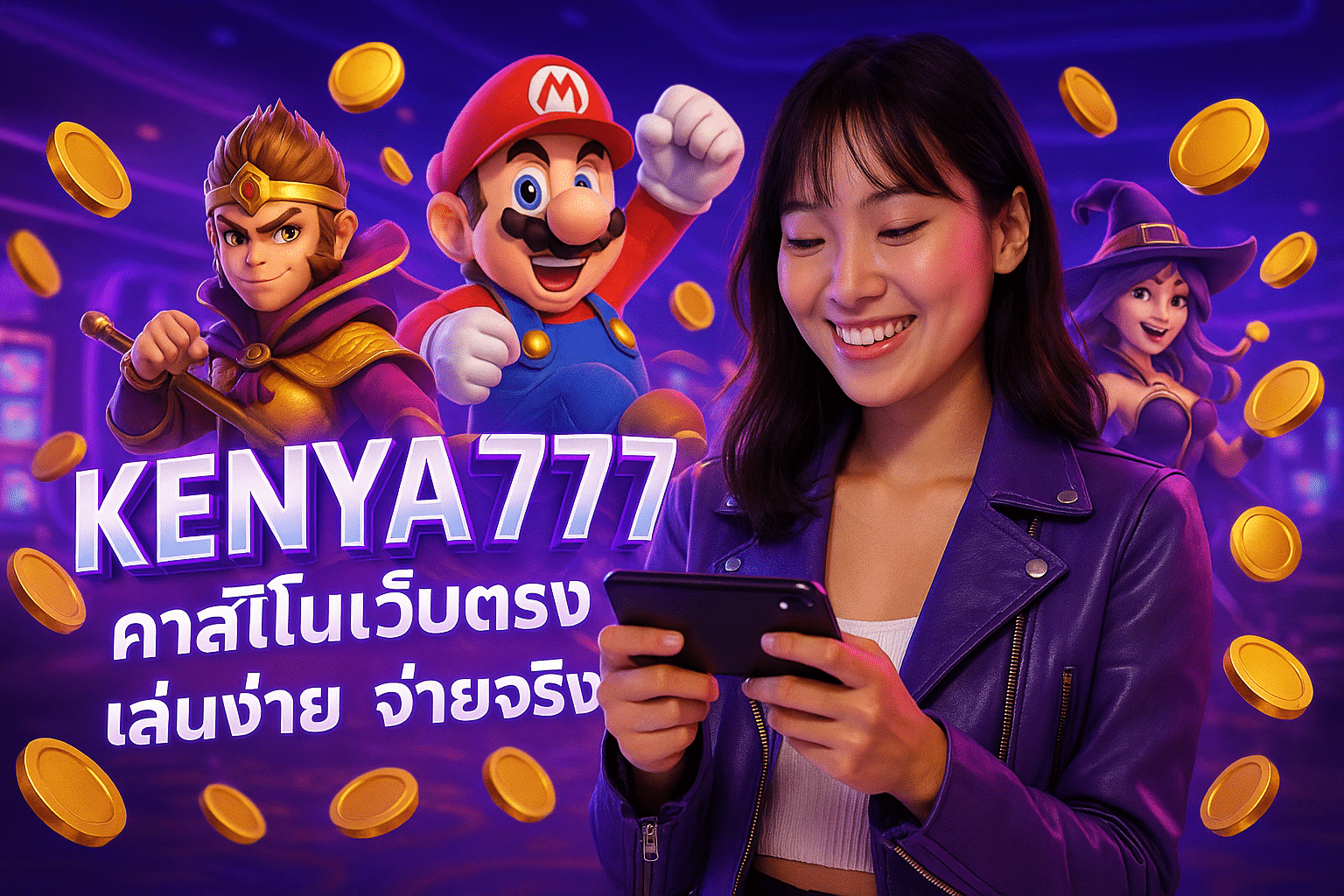 KENYA777 คาสิโนเว็บตรง เล่นง่าย จ่ายจริง