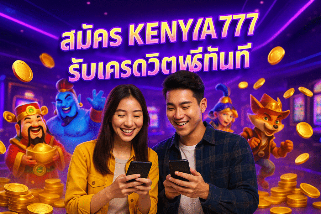 สมัคร KENYA777 รับเครดิตฟรีทันที