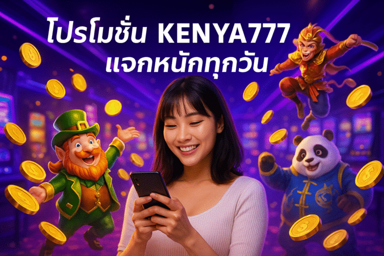 โปรโมชั่น KENYA777 แจกหนักทุกวัน