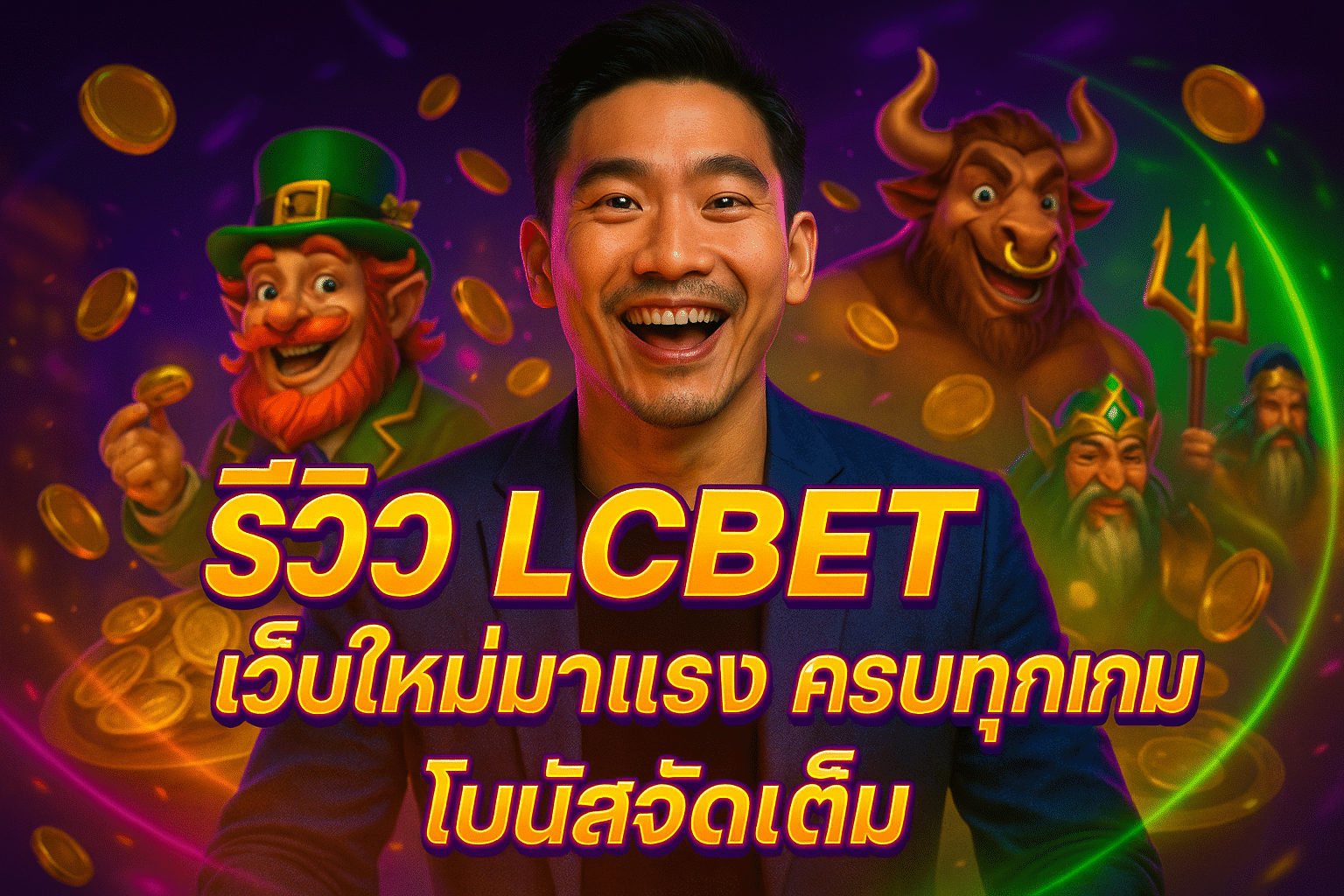 รีวิว LCBET เว็บใหม่มาแรง ครบทุกเกม โบนัสจัดเต็ม